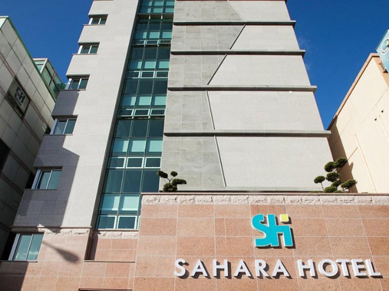 Sahara Hotel Csedzsu Kültér fotó